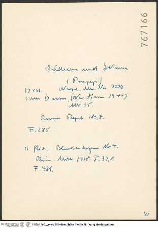 Rückseite von bh767166_recto