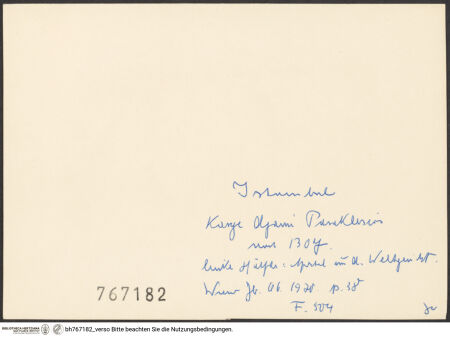 Rückseite von bh767182_recto