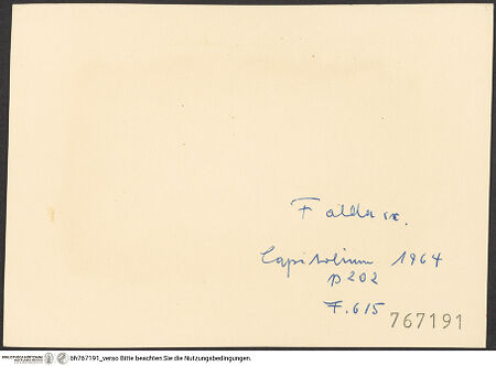 Rückseite von bh767191_recto