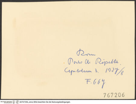 Rückseite von bh767206_recto