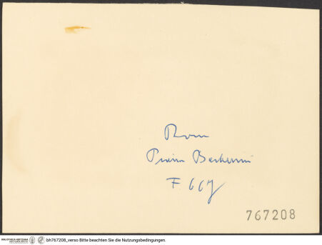 Rückseite von bh767208_recto