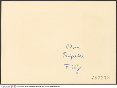 Rückseite von bh767218_recto