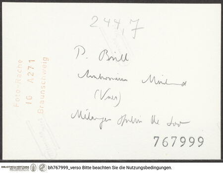 Rückseite von bh767999_recto