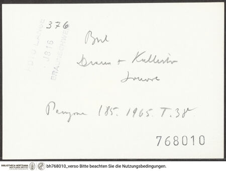 Rückseite von bh768010_recto