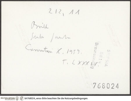 Rückseite von bh768024_recto