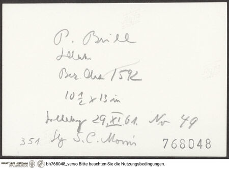 Rückseite von bh768048_recto