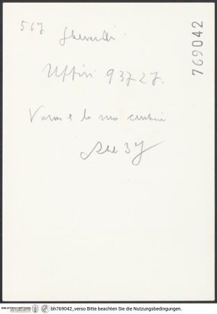 Rückseite von bh769042_recto