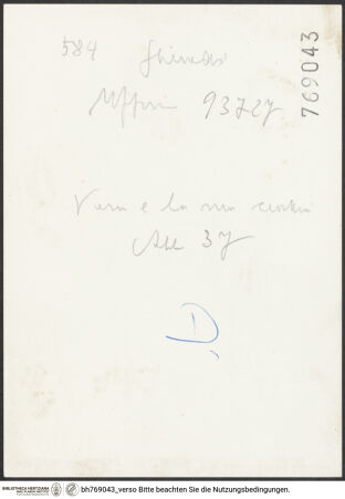 Rückseite von bh769043_recto