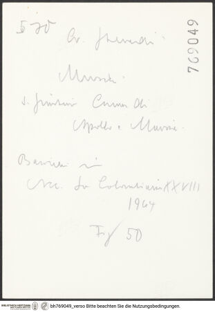 Rückseite von bh769049_recto