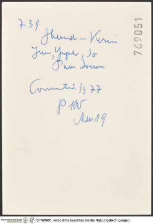 Rückseite von bh769051_recto