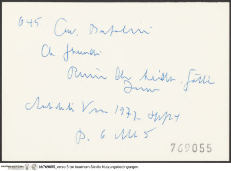 Rückseite von bh769055_recto