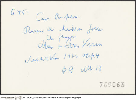 Rückseite von bh769063_recto