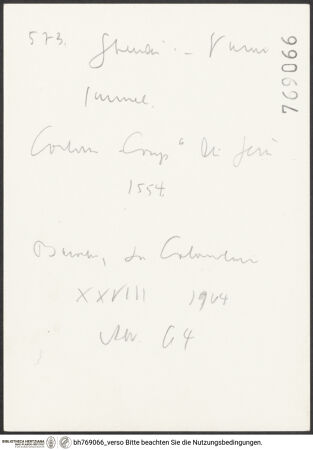 Rückseite von bh769066_recto