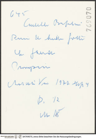 Rückseite von bh769070_recto