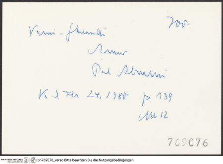 Rückseite von bh769076_recto