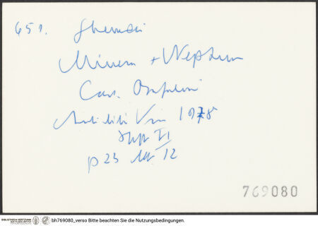 Rückseite von bh769080_recto