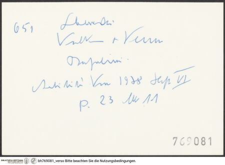 Rückseite von bh769081_recto