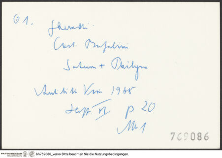 Rückseite von bh769086_recto