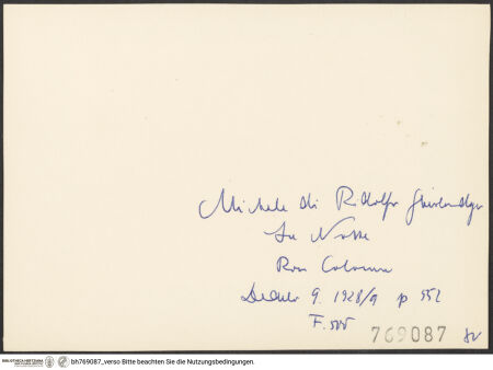 Rückseite von bh769087_recto