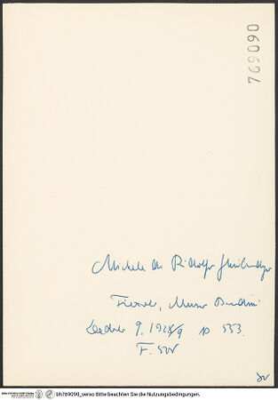 Rückseite von bh769090_recto