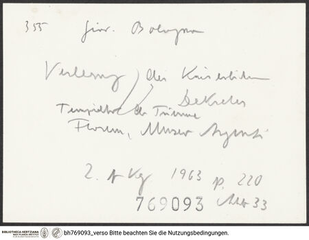 Rückseite von bh769093_recto