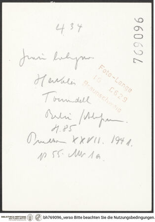 Rückseite von bh769096_recto