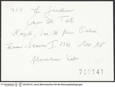 Rückseite von bh769141_recto