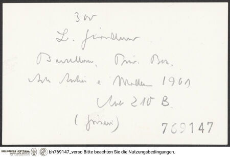 Rückseite von bh769147_recto