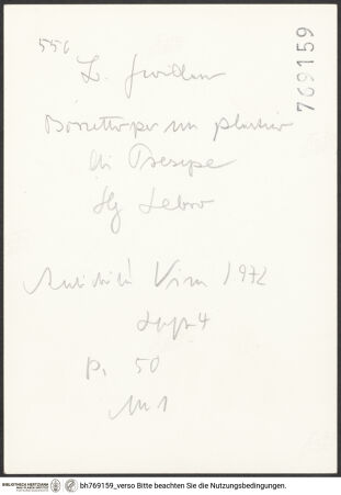 Rückseite von bh769159_recto