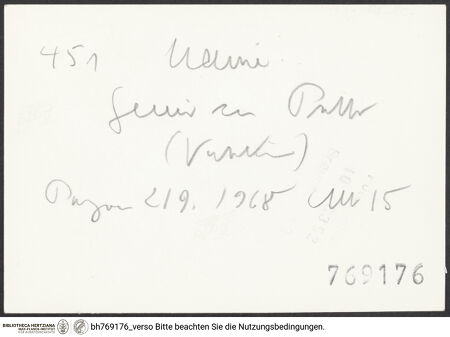 Rückseite von bh769176_recto