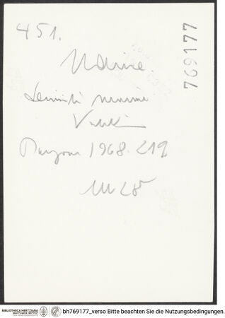 Rückseite von bh769177_recto