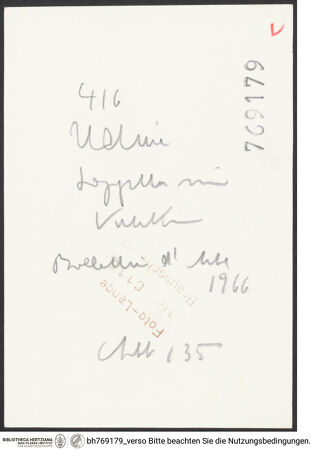 Rückseite von bh769179_recto