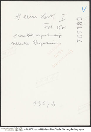 Rückseite von bh769180_recto