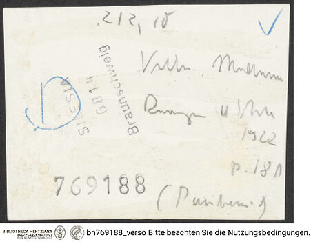 Rückseite von bh769188_recto