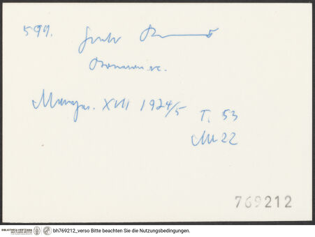 Rückseite von bh769212_recto