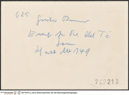 Rückseite von bh769213_recto