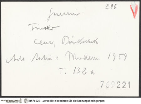 Rückseite von bh769221_recto