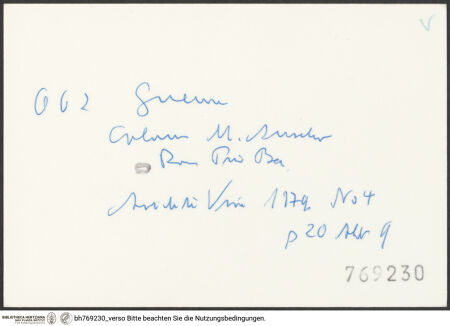 Rückseite von bh769230_recto