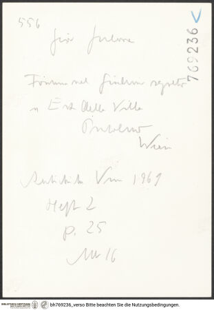 Rückseite von bh769236_recto
