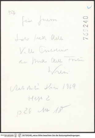 Rückseite von bh769240_recto