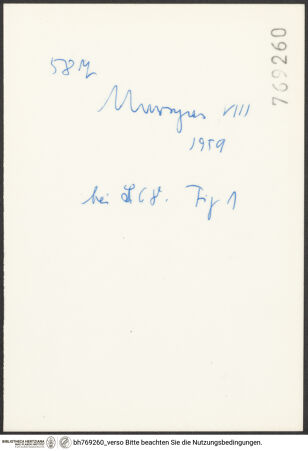Rückseite von bh769260_recto