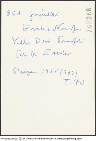 Rückseite von bh769268_recto