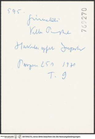 Rückseite von bh769270_recto