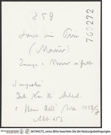 Rückseite von bh769272_recto