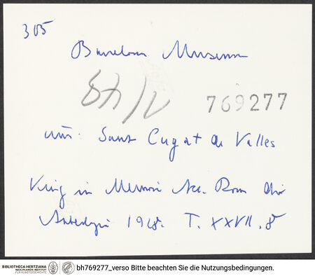 Rückseite von bh769277_recto