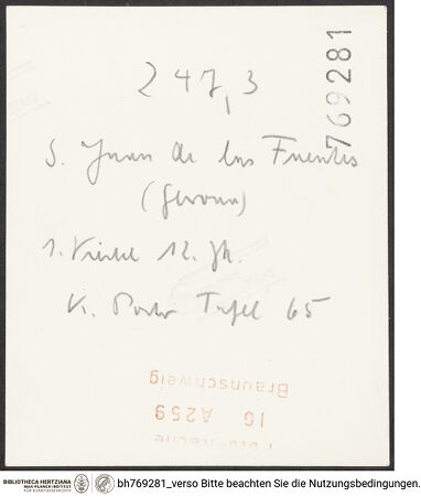 Rückseite von bh769281_recto