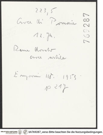 Rückseite von bh769287_recto