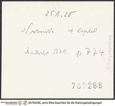 Rückseite von bh769288_recto