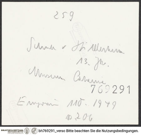 Rückseite von bh769291_recto
