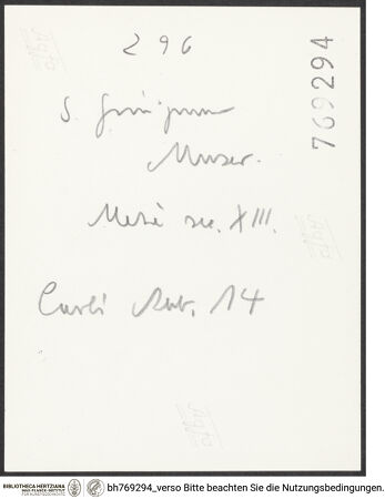 Rückseite von bh769294_recto